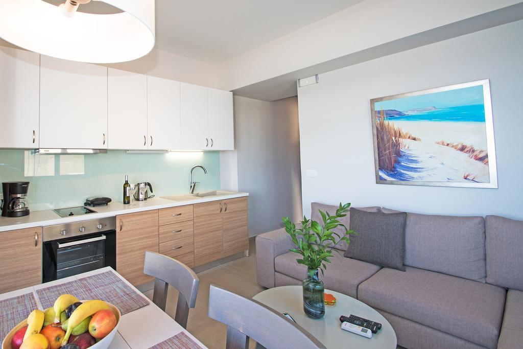 Sonja Beachfront Apartments Kato Daratso Exterior foto