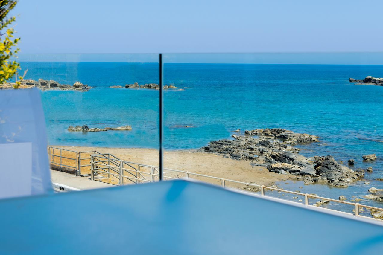 Sonja Beachfront Apartments Kato Daratso Exterior foto